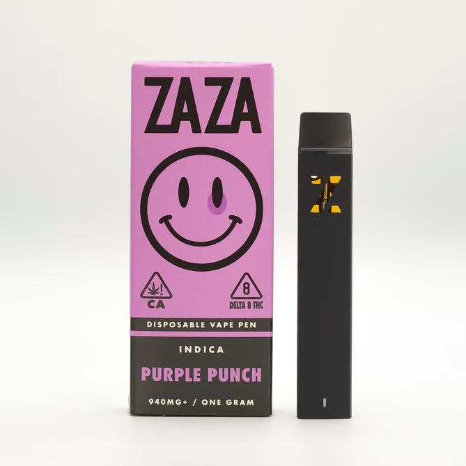 ZAZA - Delta 8 - Disposable - Purple Punch - 1G
